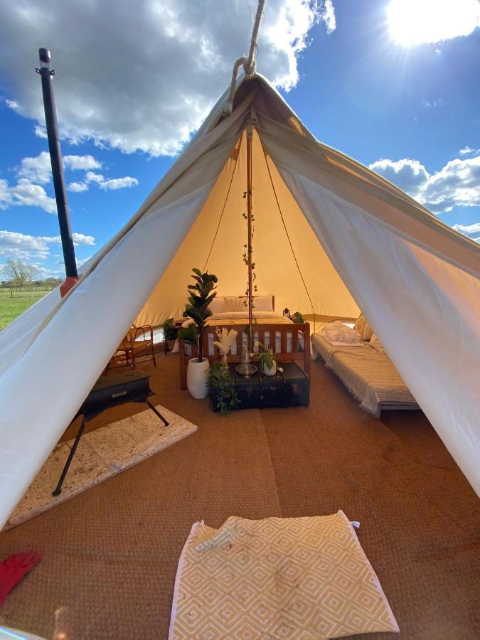 Fen Meadows Glamping - Luxury Cabins And Bell Tents 剑桥 外观 照片