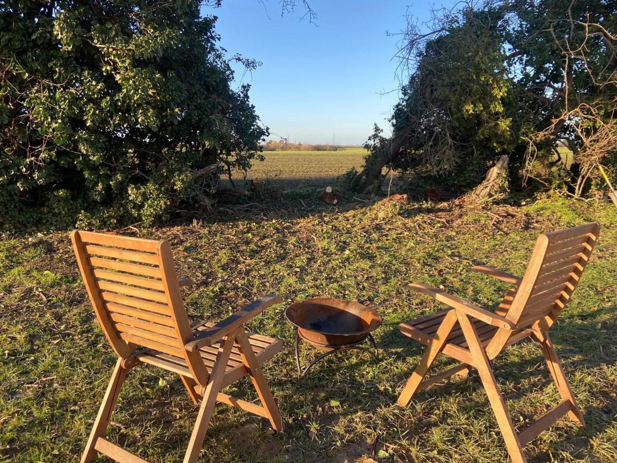 Fen Meadows Glamping - Luxury Cabins And Bell Tents 剑桥 外观 照片